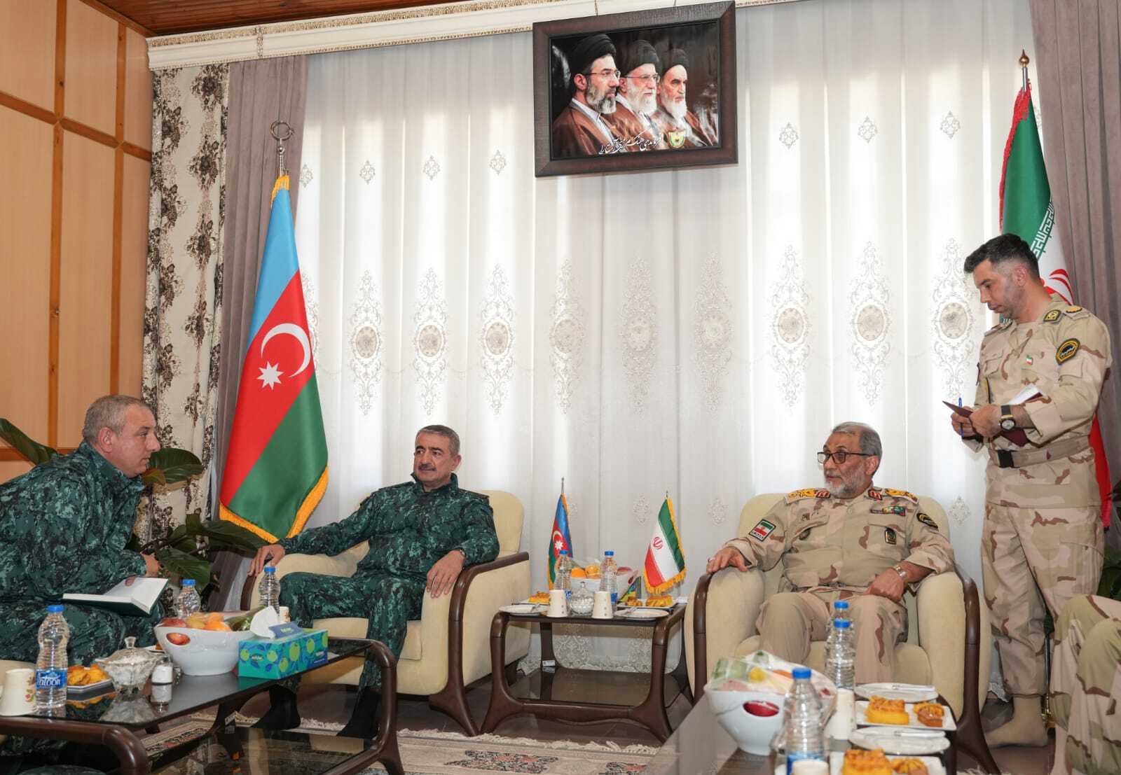 Azərbaycan və İran sərhəd mühafizə qurumlarının nümayəndə heyətləri arasında görüş keçirilib